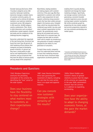 Customer Centricity Axisof High Performance May2008