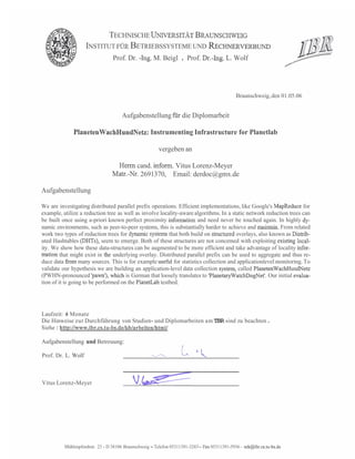 Diplomarbeit Vitus LM