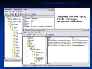 Power Management for a Driver 