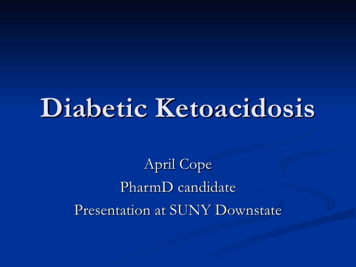 Diabetic Ketoacidosis