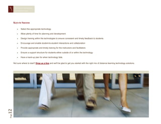 Distance Learning Technologies