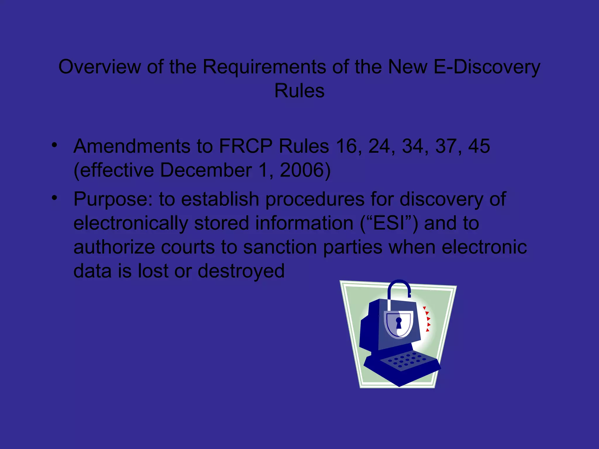 Document Retention And Destruction Power Point | PPT | Law