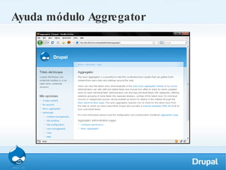 Ayuda módulo Aggregator 