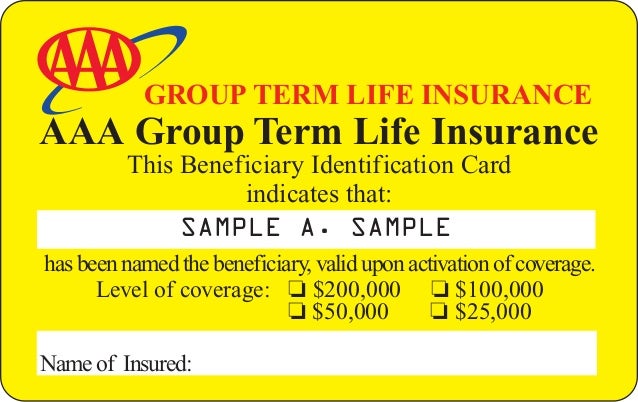 AAA Life Insurance Direct Mail