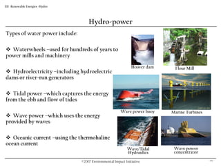 Eii Overview & Energy Presentation.10.18.07