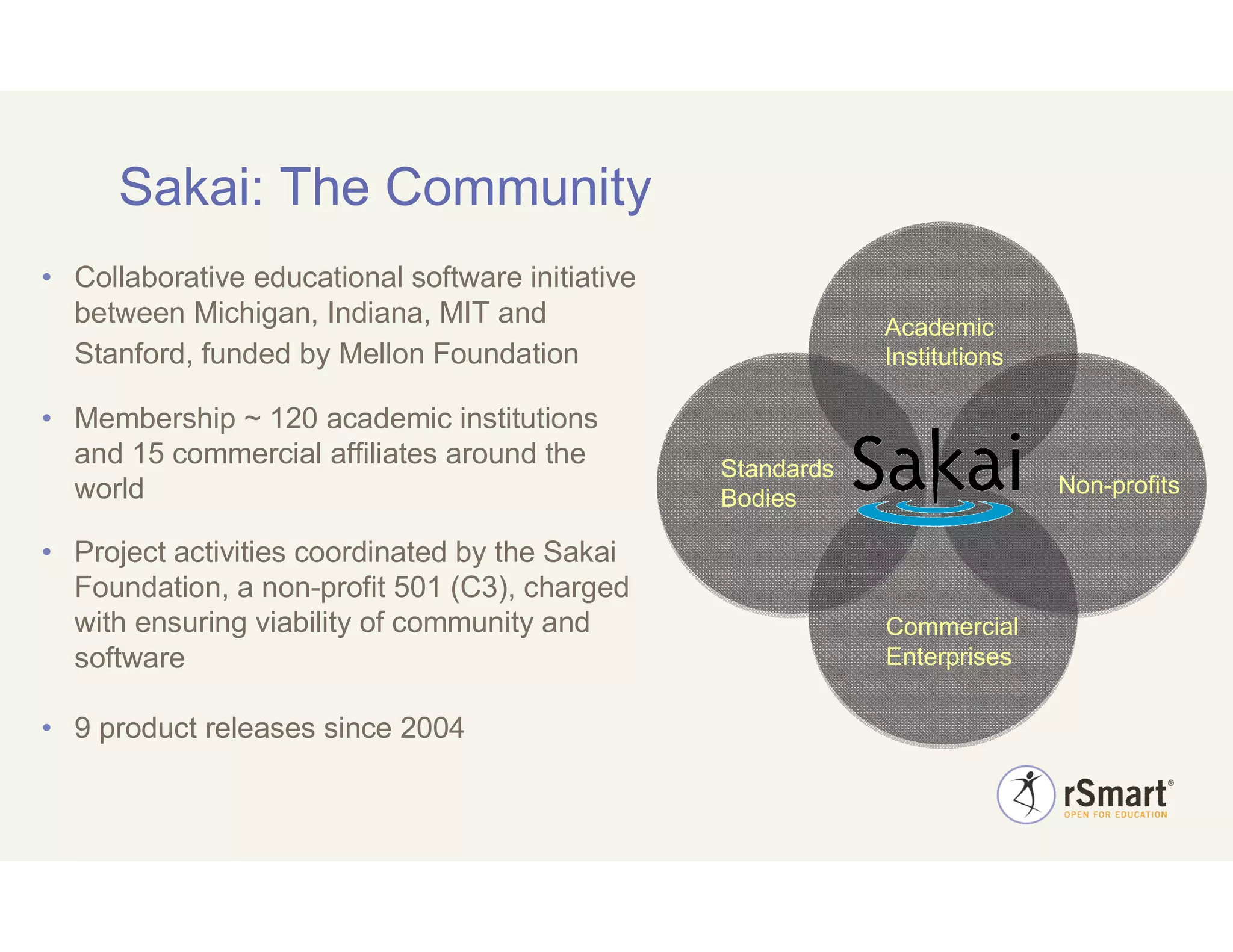 Elearning 2009 Introduction To Sakai Cost Savings.Feb.22.2009 V.1