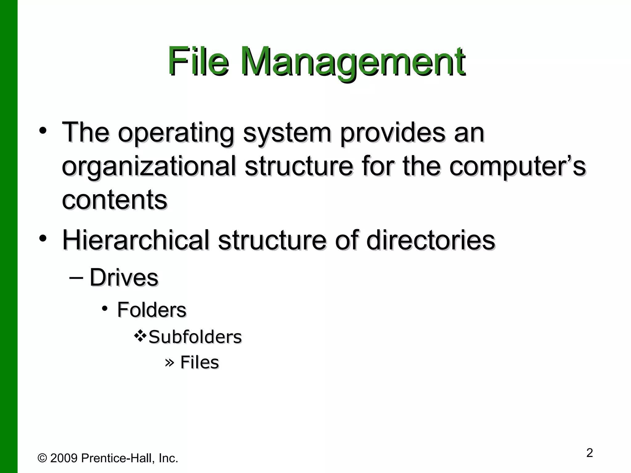 File management ppt | PPT