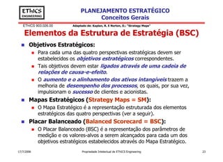 Conceitos Gerais sobre Planejamento Estratégico