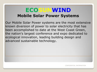 Eco Sun Wind
