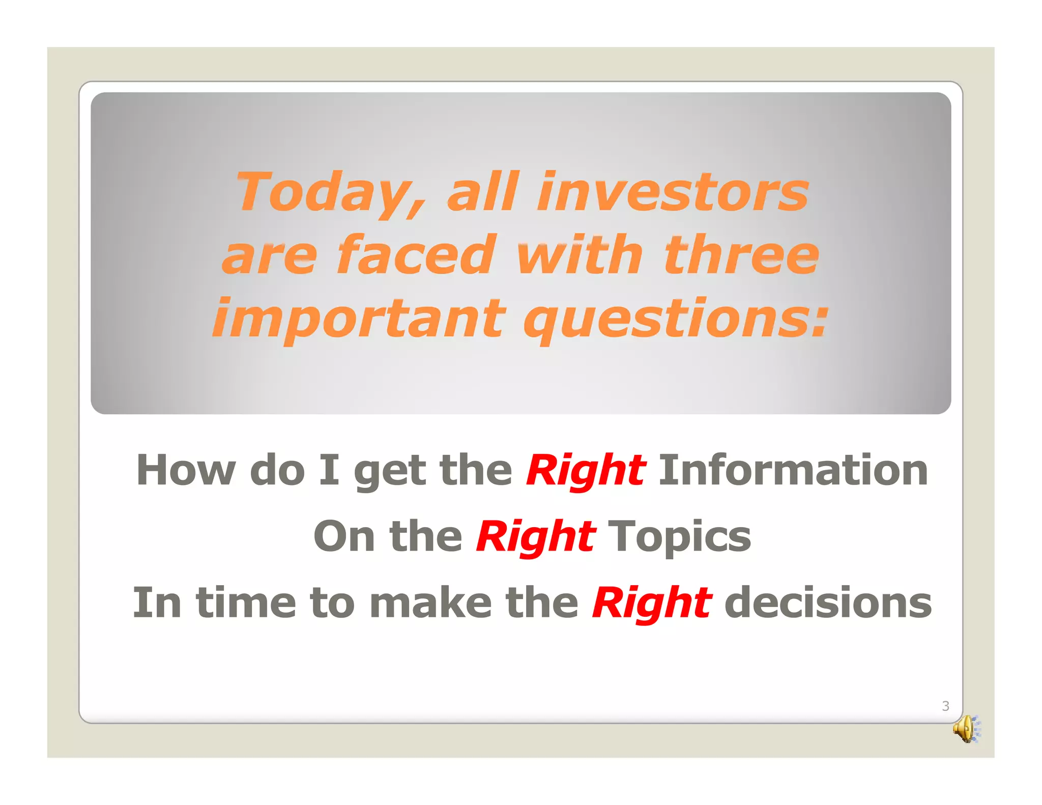 Economic Concerns Slide Show 2 09