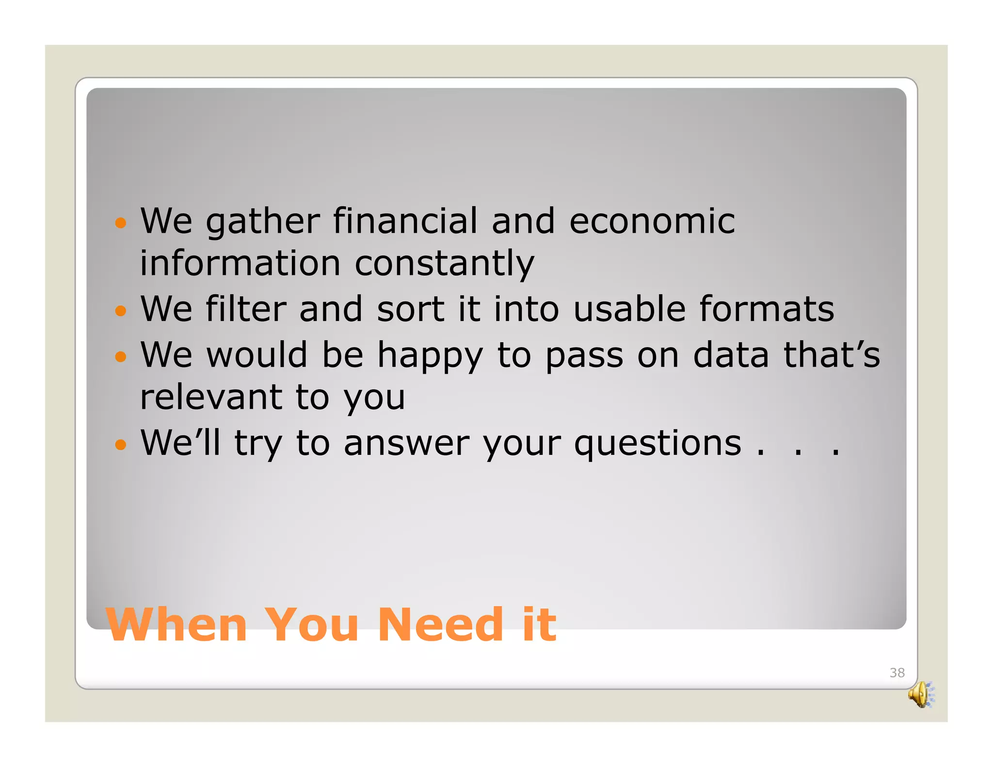 Economic Concerns Slide Show 2 09