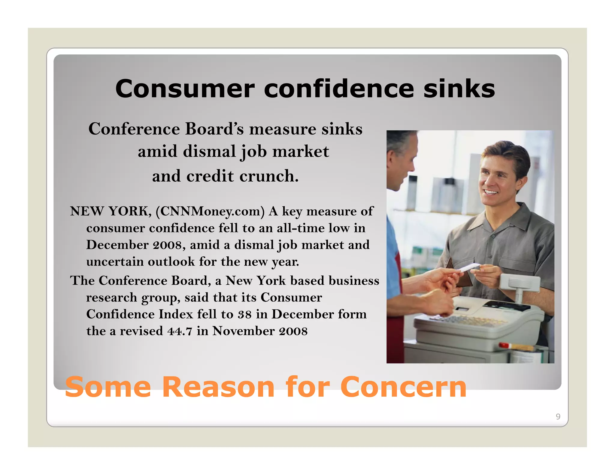 Economic Concerns Slide Show 2 09