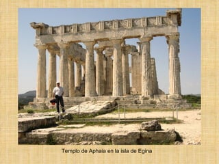 Templo de Aphaia en la isla de Egina 