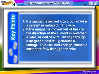 Electromagnetic Induction ,[object Object],[object Object],[object Object],Electromagnetic Induction 