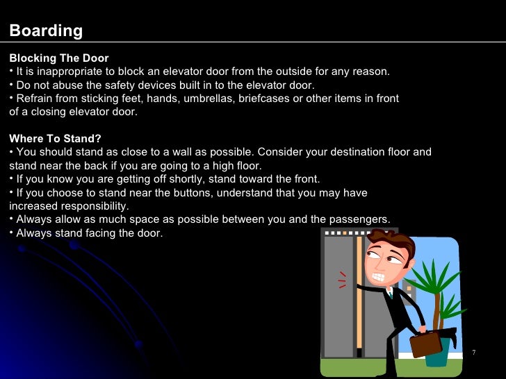 Elevator Rules For The Professional