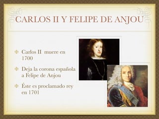 El siglo XVIII en España: el reformismo borbónico