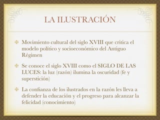 El siglo XVIII en España: el reformismo borbónico