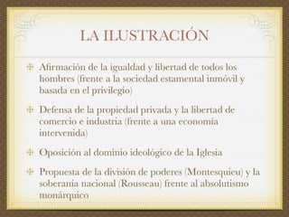 El siglo XVIII en España: el reformismo borbónico