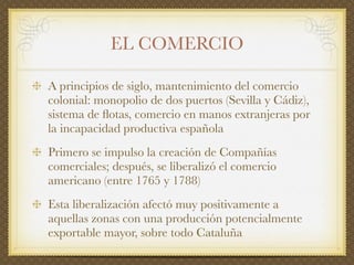 El siglo XVIII en España: el reformismo borbónico