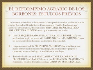 El siglo XVIII en España: el reformismo borbónico