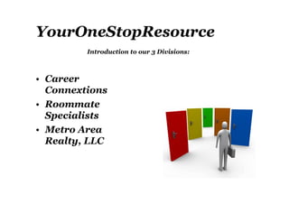 Employer Presentation For Career Connextions