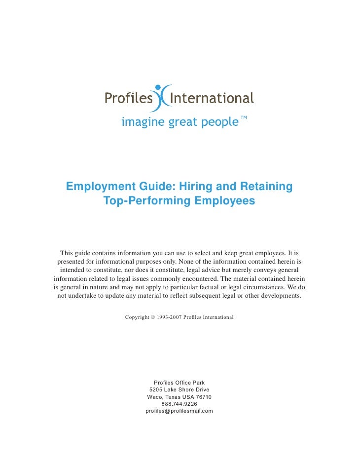employmentguidecom