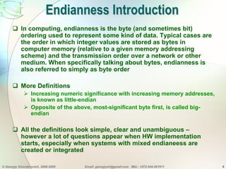 Endianness