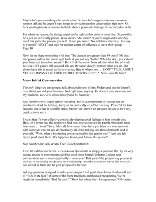 Endless Referrals System