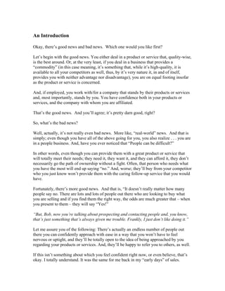 Endless Referrals System