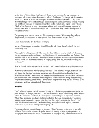 Endless Referrals System