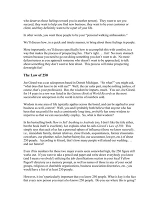 Endless Referrals System