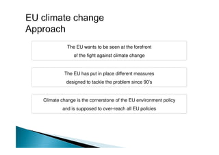 Energy Climate Change Towards An Integrated Eu Policy | PDF