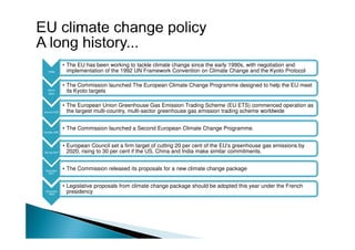 Energy Climate Change Towards An Integrated Eu Policy | PDF