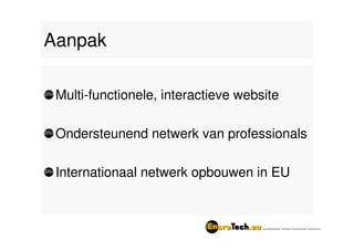 Entretech.eu - platform for technical entrepreneurs