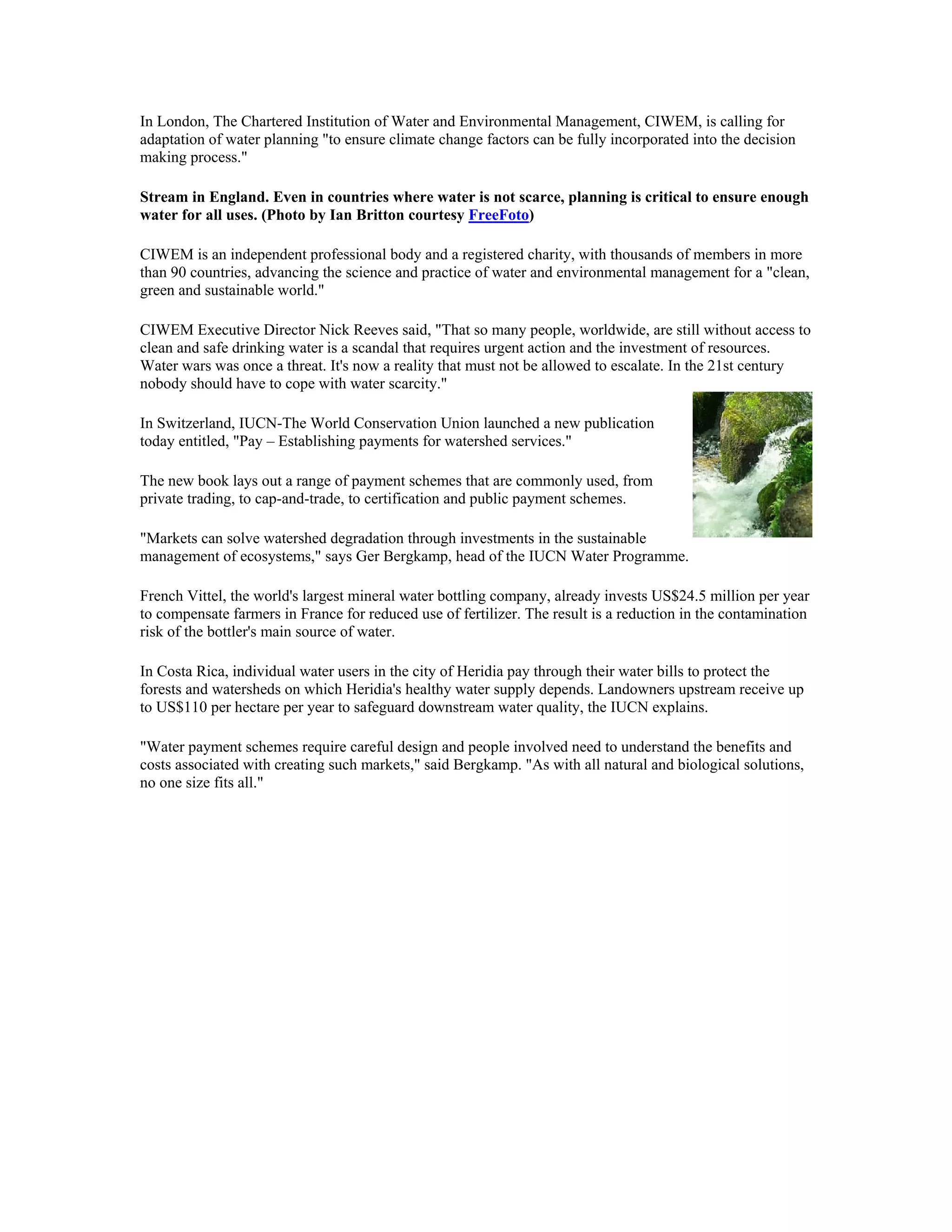 Environment News Service