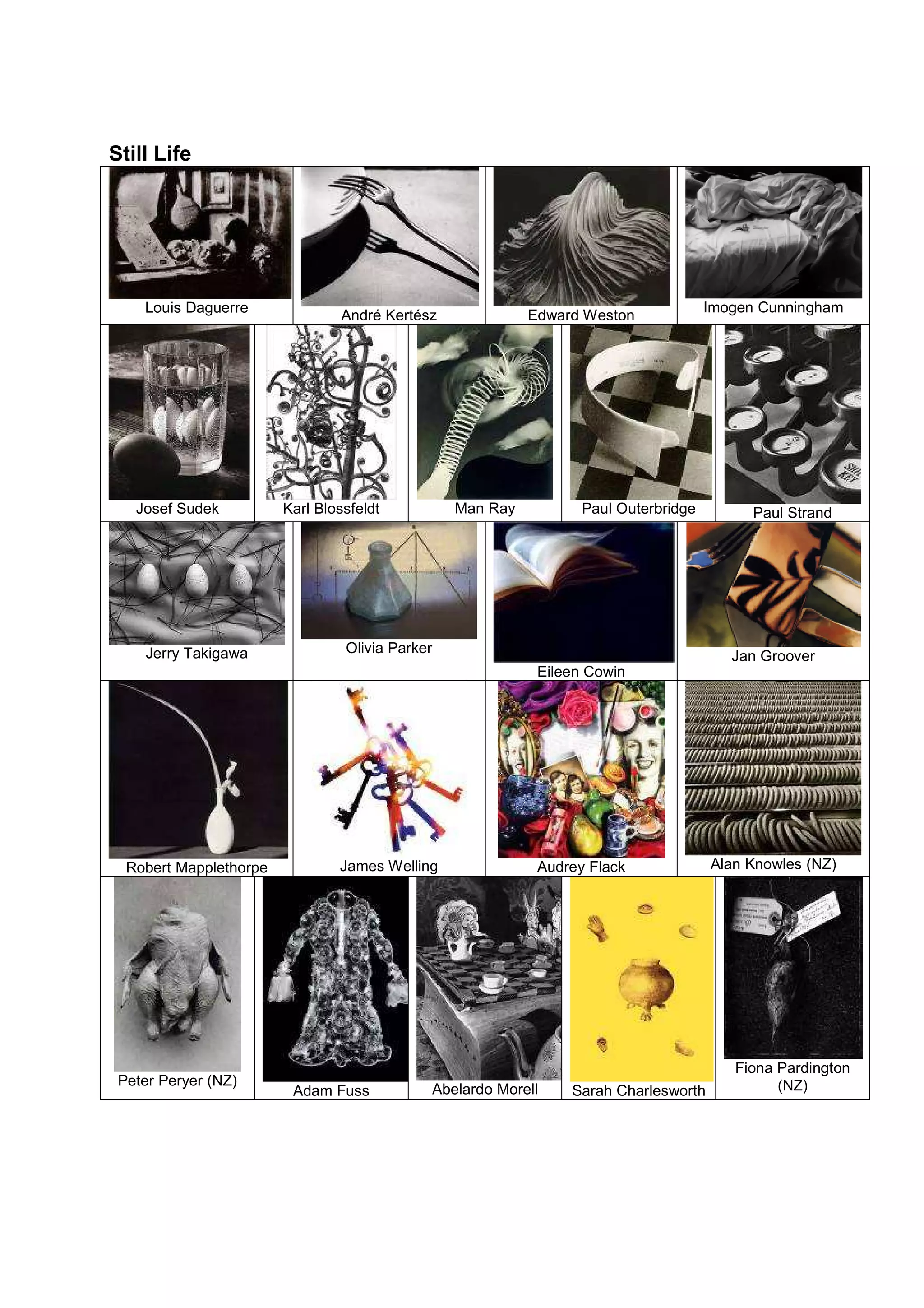 Established Practice In Photography