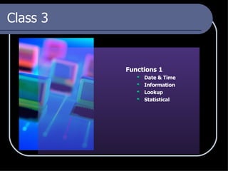 Excel Training | PPT