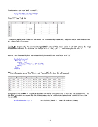 Excel Vba Basic Tutorial 1