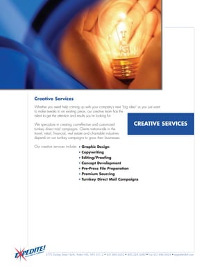 Expedite Brochure