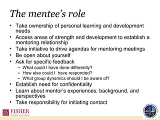 Mentoring Slides