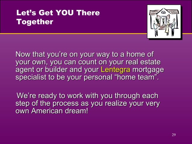 First Time Home Buyer Presentation | PPT