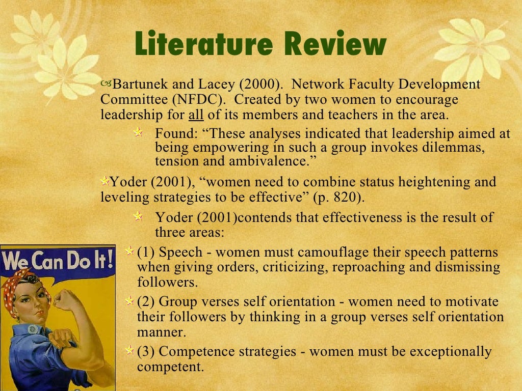 Female Leadership Ppt