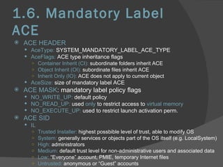 Fighting Spyware With Mandatory Access Control In Microsoft Windows ...