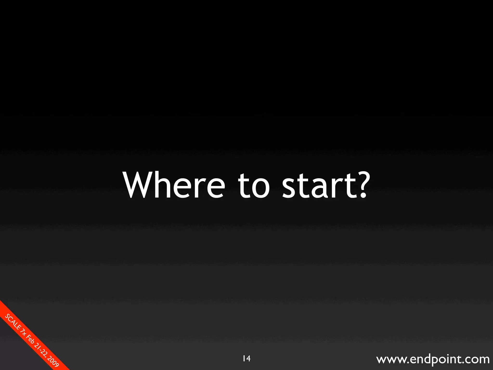 What Assumptions Make: Filesystem I/O from a database perspective