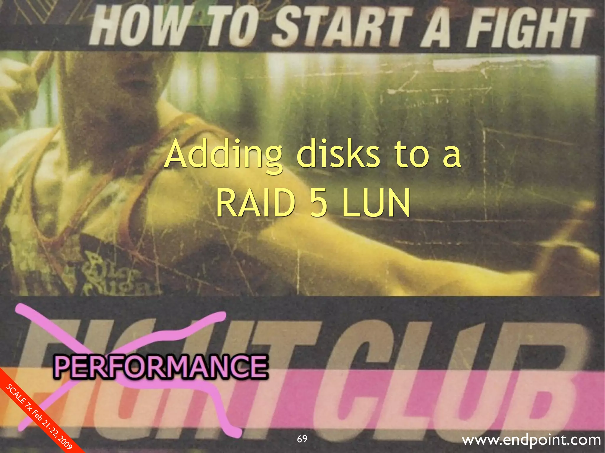 What Assumptions Make: Filesystem I/O from a database perspective