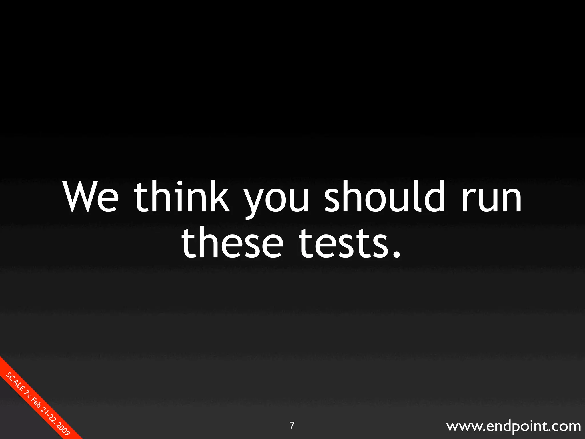 What Assumptions Make: Filesystem I/O from a database perspective