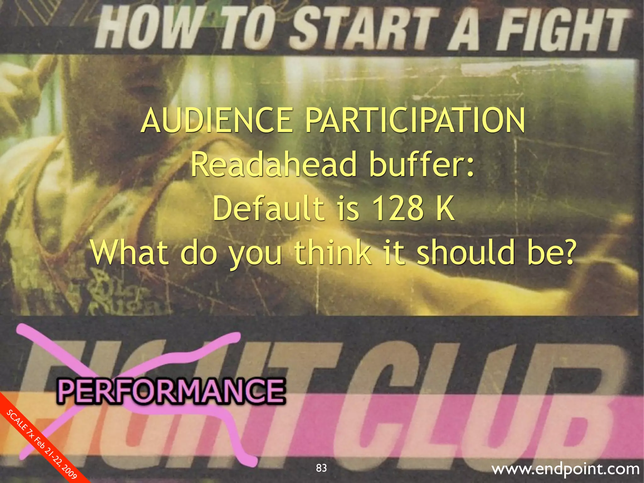 What Assumptions Make: Filesystem I/O from a database perspective