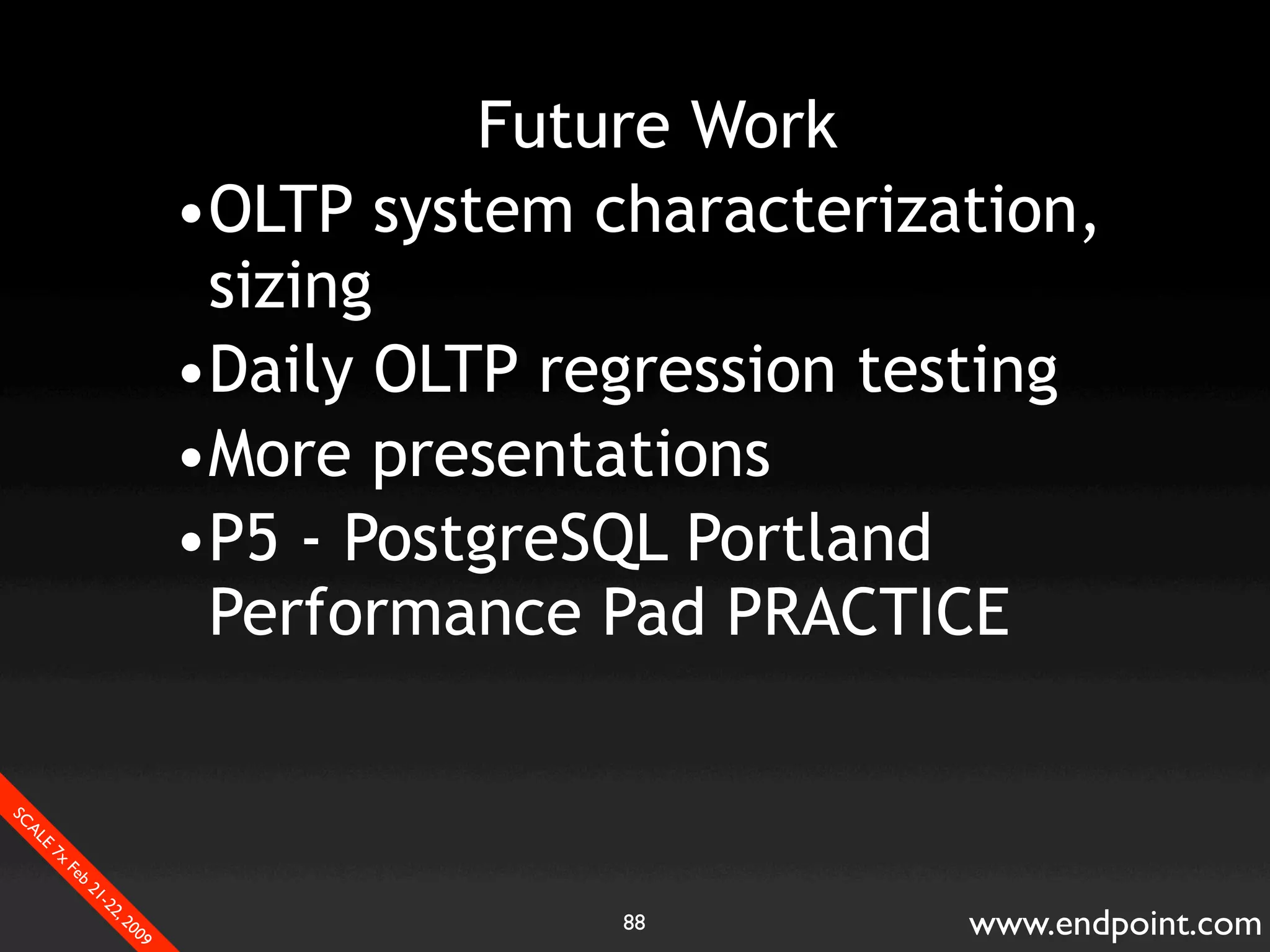 What Assumptions Make: Filesystem I/O from a database perspective