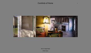 Comforts of Home         1




   503 on Teetsel Road

      ©Allen Bryan
 