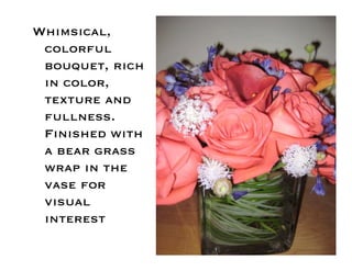 Flower Design Portfolio